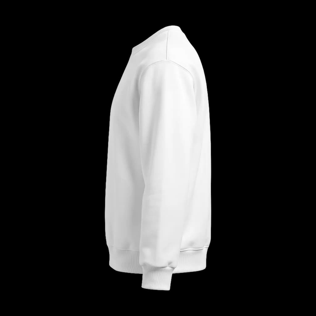 Blank classic sweatshirt, right side view