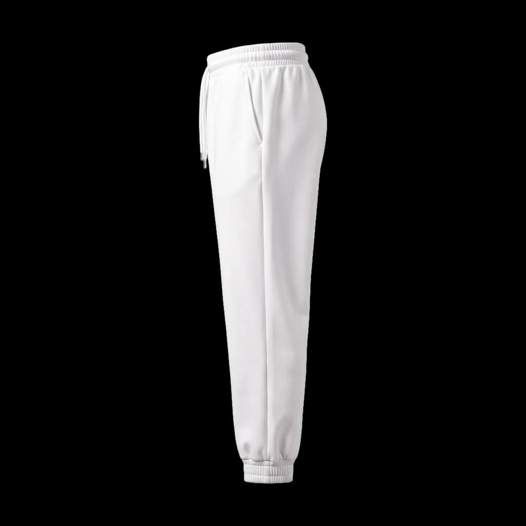 Blank jogger, left side view