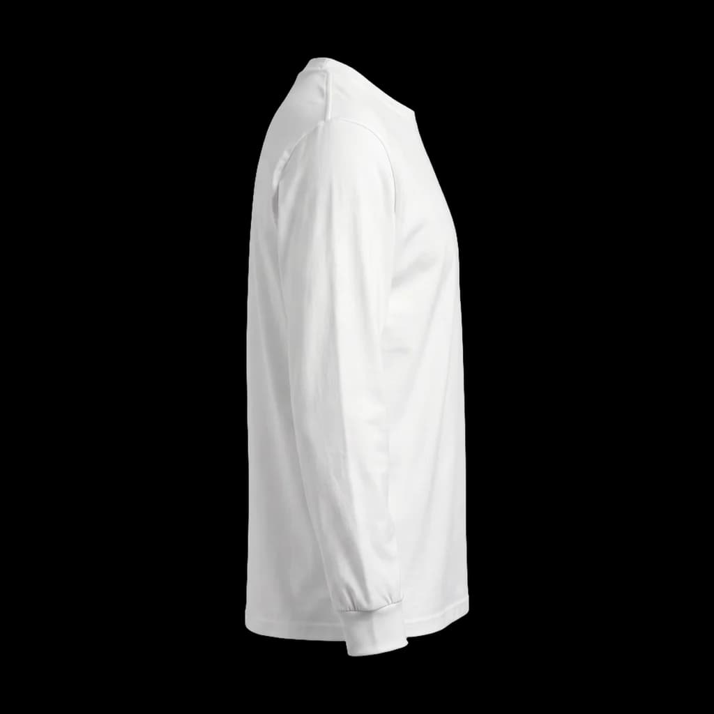 Blank longsleeve t-shirt, right side view