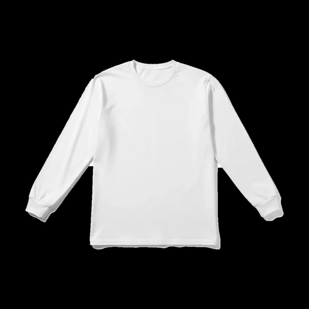 Blank longsleeve, front view