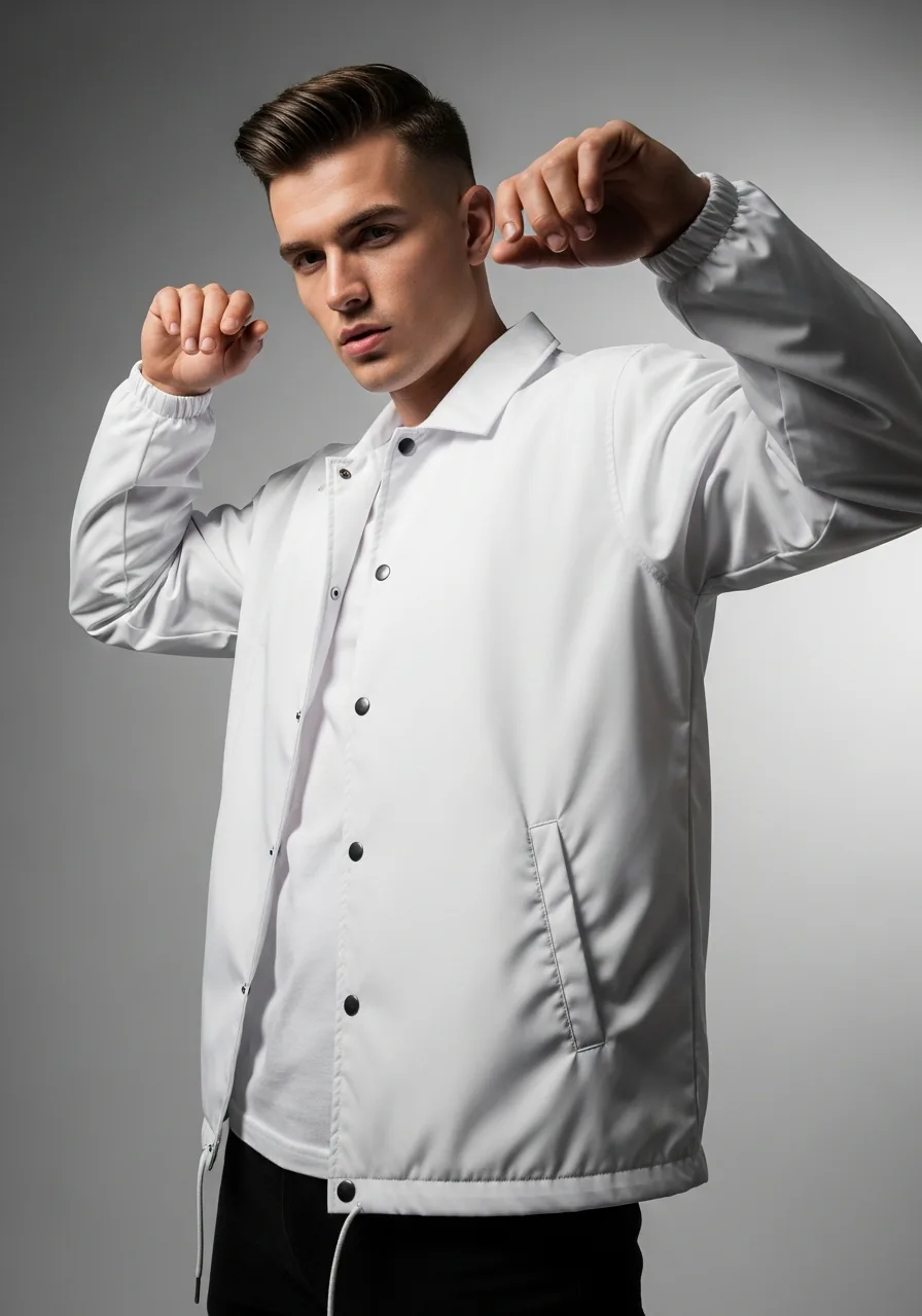 Custom coach jackets made to order in Lahore, Pakistan