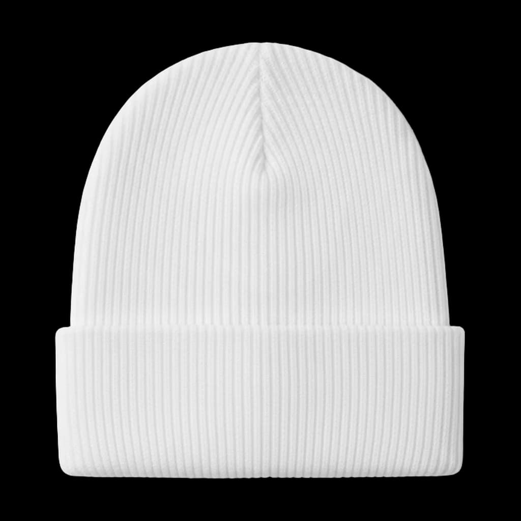 Blank beanie, front view